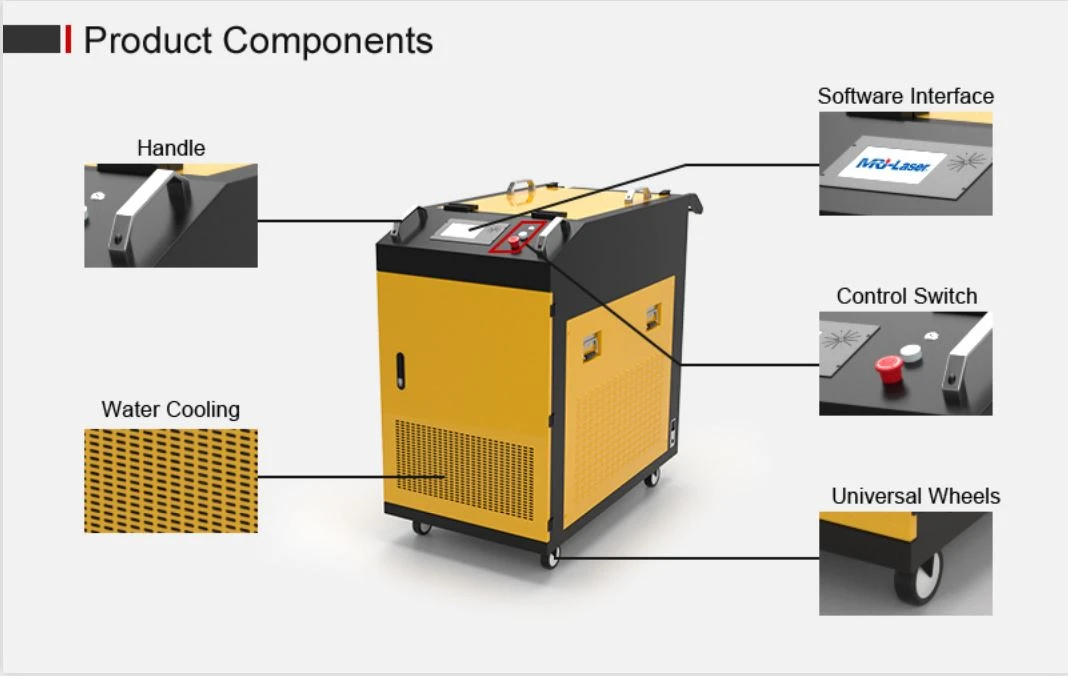 2000W CW Laser Cleaning Machine for Coating Removal
