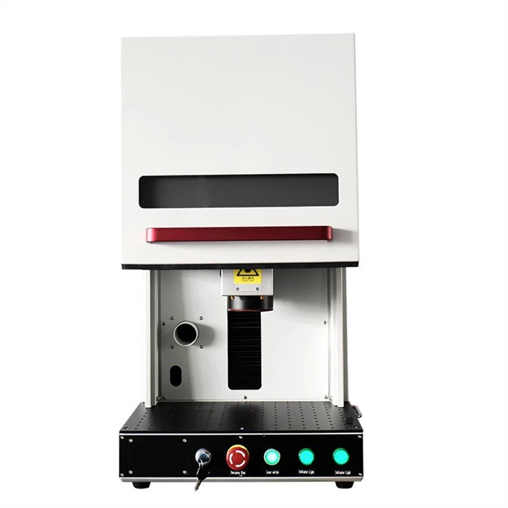 20W Newest Enclosed Fiber Laser Marking Machine